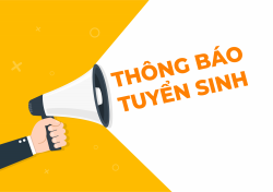 THÔNG BÁO TUYỂN SINH NĂM 2022
