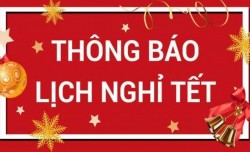KẾ HOẠCH NGHỈ TẾT NGUYÊN ĐÁN GIÁP THÌN - NĂM 2024